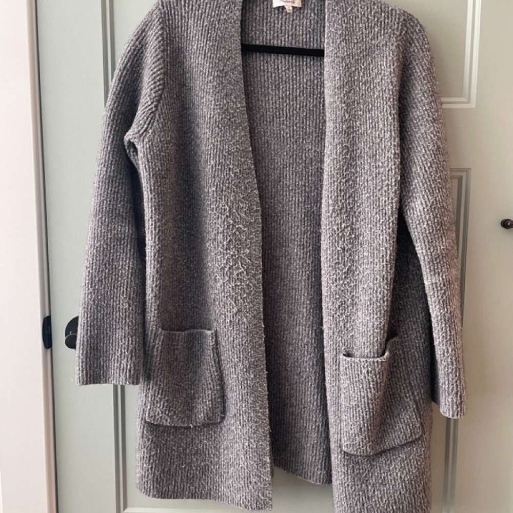 Madewell Backstage Cardigan Grey